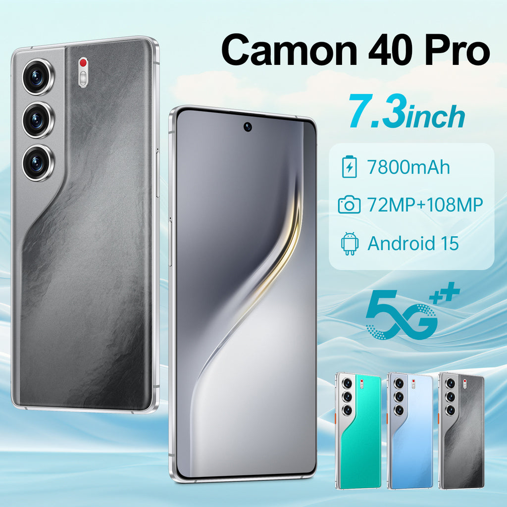 Camon 40 Pro New7.3Inch incell Screen16+1T Android smartphone fast charger all-in-one device