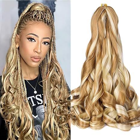 European and American Cross-Border Wig Braids Big Wave Curls French Curl Loose Wave Crochet Hair