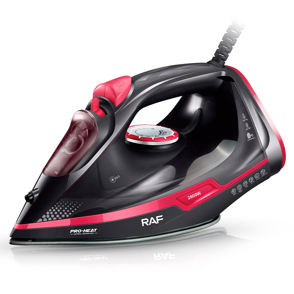 RAF European Standard Household Steam Electric Iron2600W Handheld Small Portable Clothes Ironing Machine
