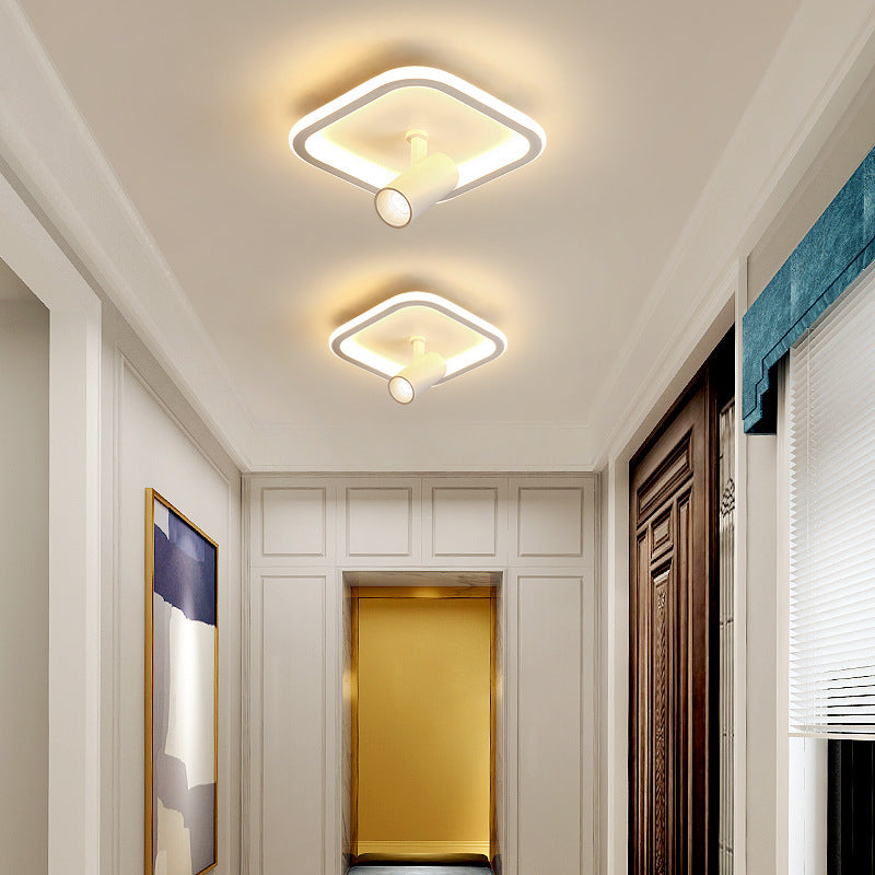 Aisle Light with Spotlight Corridor Light Entryway Staircase Cloakroom Balcony Light Luxury Internet Celebrity Ceiling Light led