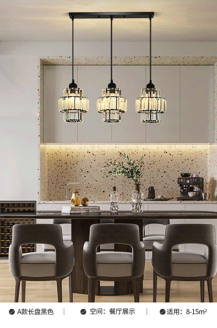 Restaurant Pendant Light Three-Head Modern Minimalist Bar Creative Dining Table Bedroom Unique Living Room Dining Room Grand Nordic Lighting
