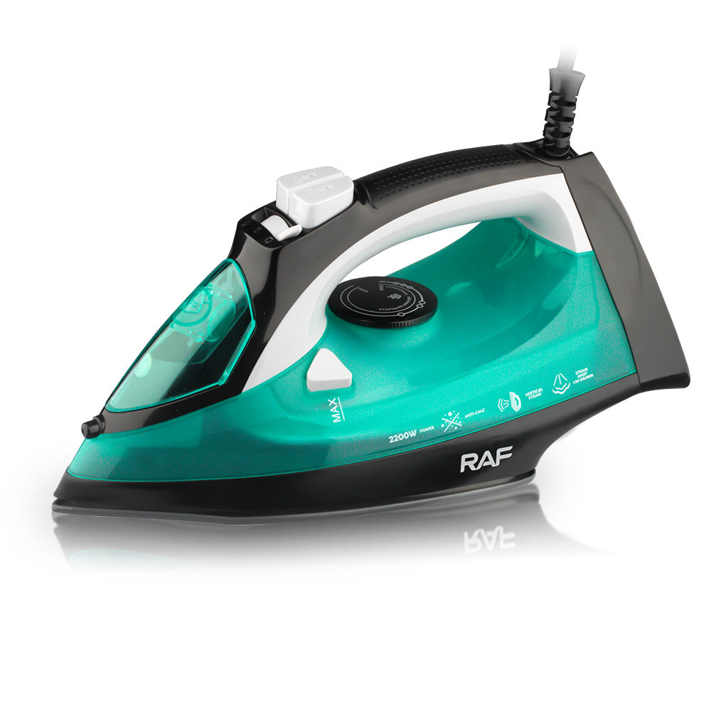 RAF European and American Standard Household Steam Iron Handheld Hanging Corded Electric Iron Dry and Wet Dual-use2200W