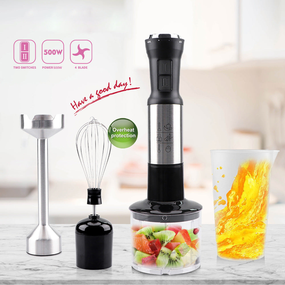 RAF Multifunctional Food Processor Baby Food Processor Stick Household Handheld Electric Meat Grinder R.292