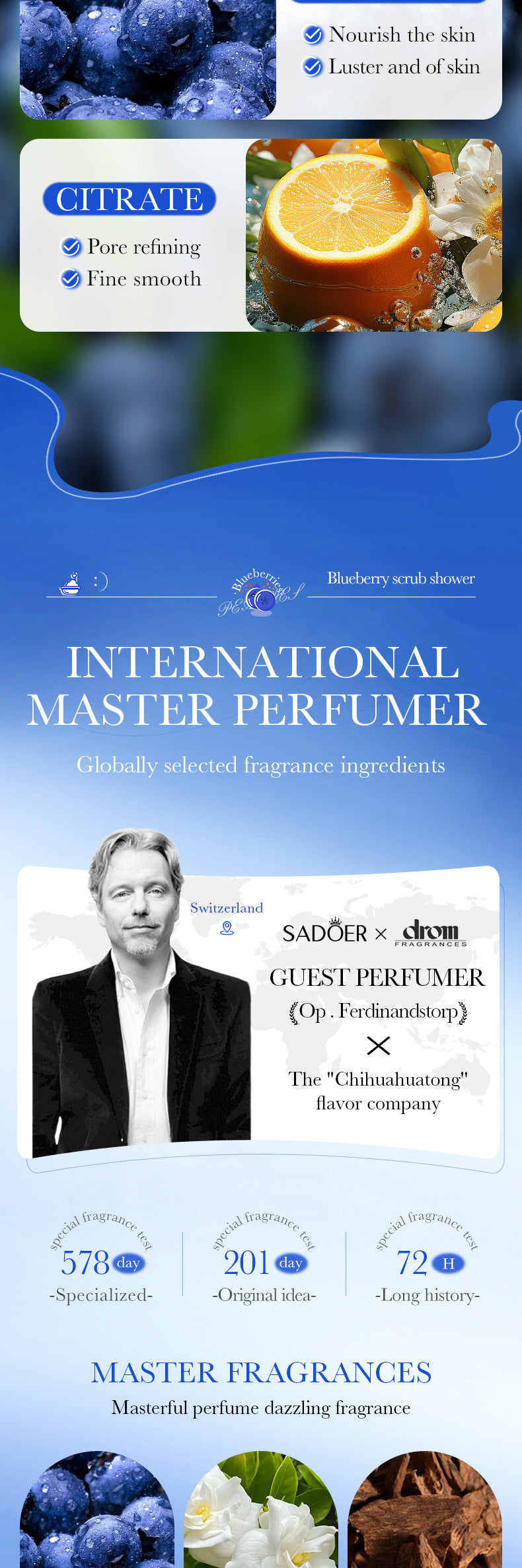 Full English Fruit Body Wash300mlSADOER Kiwi Body Scrub Shower Gel  Wholesale