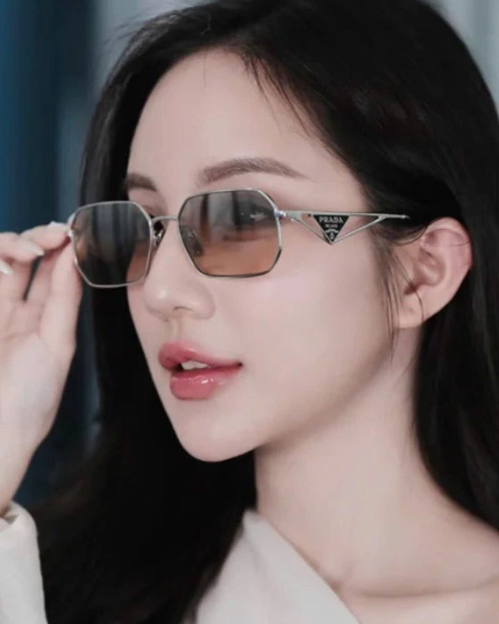 New Metal Sunglasses for Men and Women Classic Elegant Versatile Sunglasses Travel UV Protection Double Bridge Sunglasses Hot