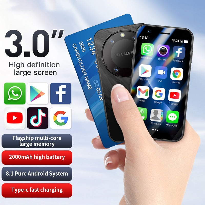 Smartphone F8 PRO MAXX Mini Student Backup Device to Combat Internet Addiction3.0Touch Screen3G Smartphone