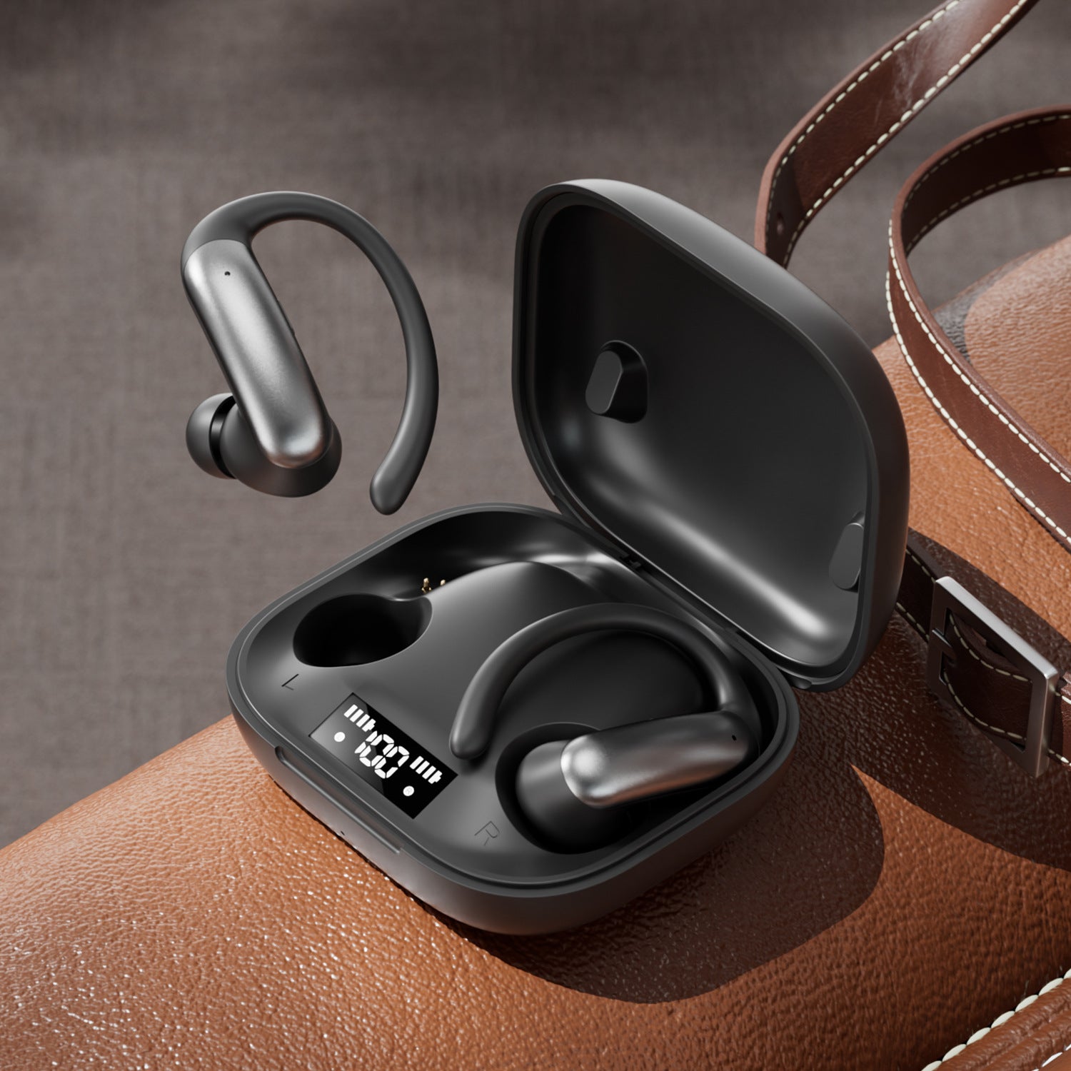 New M144Long Battery Life Ear-Hook and In-Ear Headphones Private Model High Appearance Wireless Bluetooth Headphones Wholesale