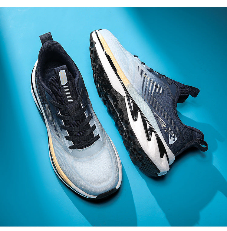 Sports Shoes Men2025New Breathable Anti-Slip Shock Absorption Sports Shoes Soft Sole Casual Lightweight Versatile Professional Fitness Shoes