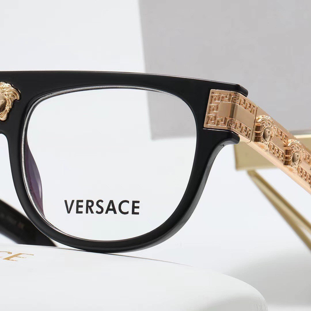 New Fashion Square Large Frame Personality Flat Top European and American Runway Luxury Sunglasses for Men and Women ins Trendy Sunglasses