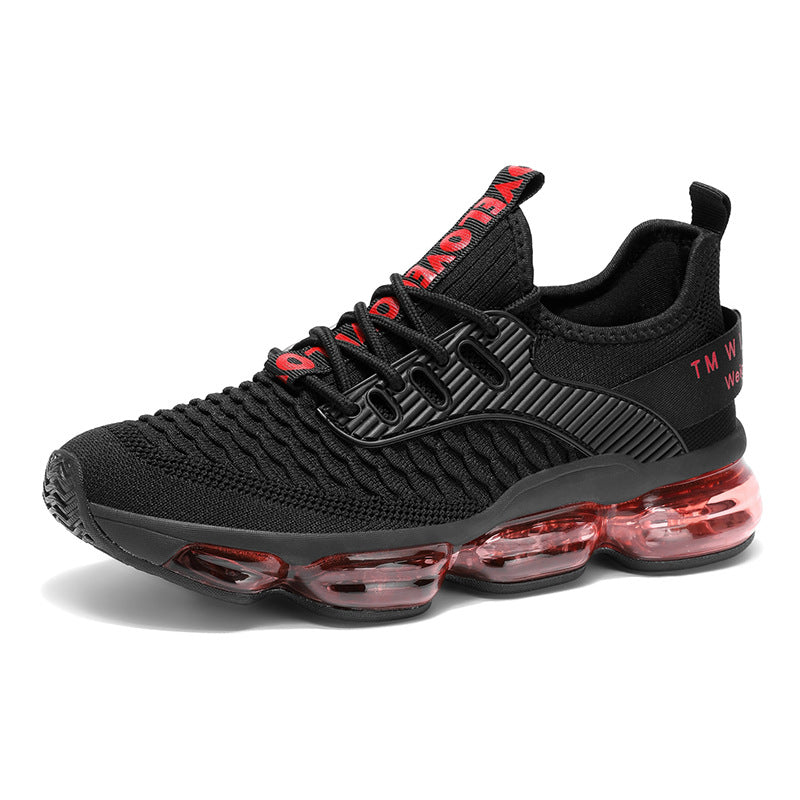 Men's Shoes New Large Size Breathable Mesh Shoes Men's Trendy Casual Versatile Thick-Soled Sneakers Fashion Dad Shoes