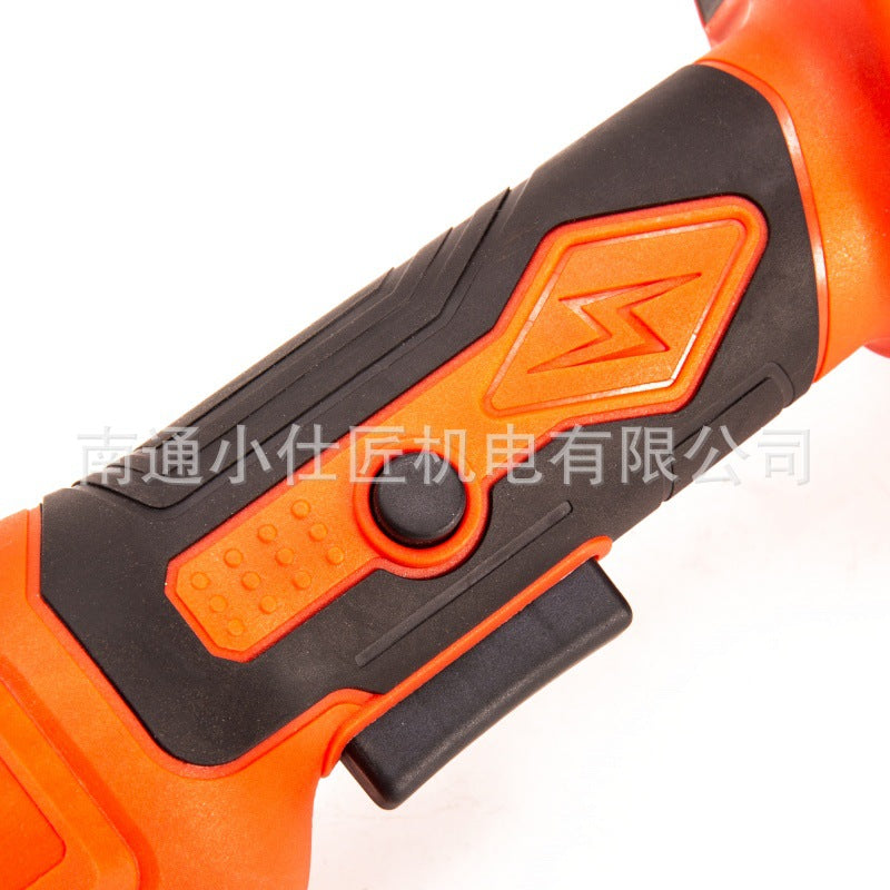 Brushless Angle Grinder High Power Polisher Cordless Rechargeable Cutting Grinding Household Lithium Battery Angle Grinder