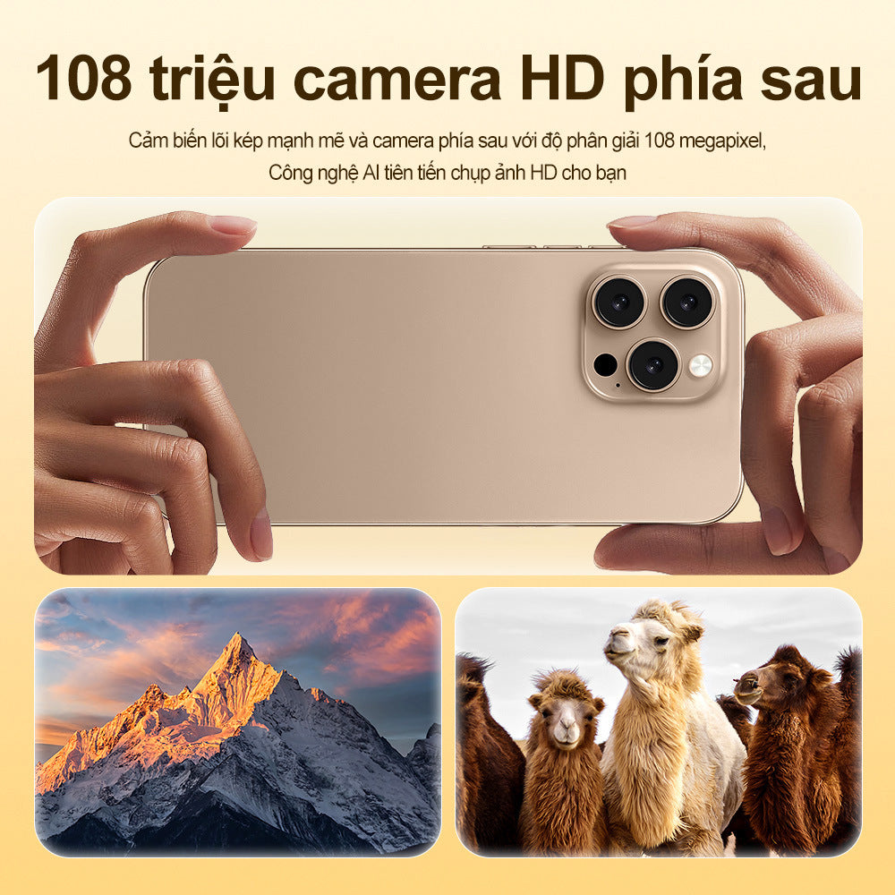 Hot Selling Mobile Phone List i16ProMAX2+16High-definition Large Screen In Stock16pro Smartphone