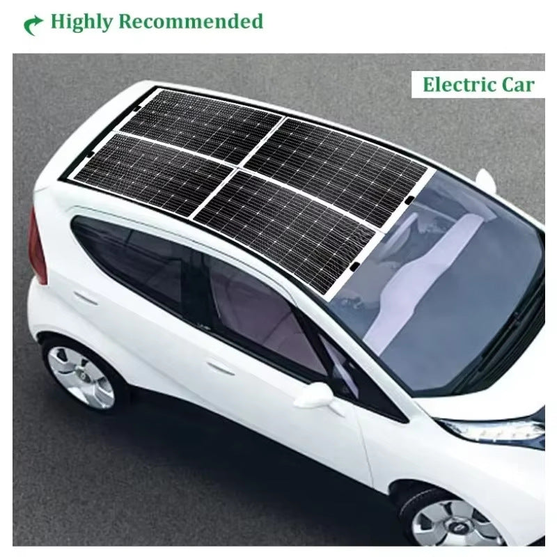 supply of flexible monocrystalline silicon solar panels for residential use, RVs, ships, trucks, and trailers