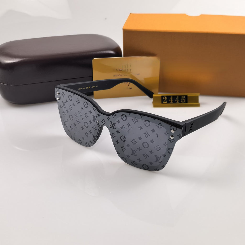 New Fashion Trend Sunglasses Trendy Style Sunglasses Face Slimming Versatile Sunshade Unisex2245