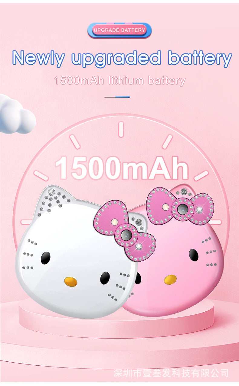 i168Mini Button Straight New Model Mini Hellokitty Small Phone Hot Sale Cartoon Cute