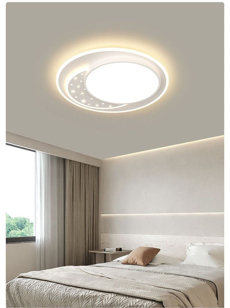 2025New Style Ceiling Light for Living Room and Bedroom, Simple Modern Atmosphere, Dining Room, Starry Sky Cream Style LED Lamps