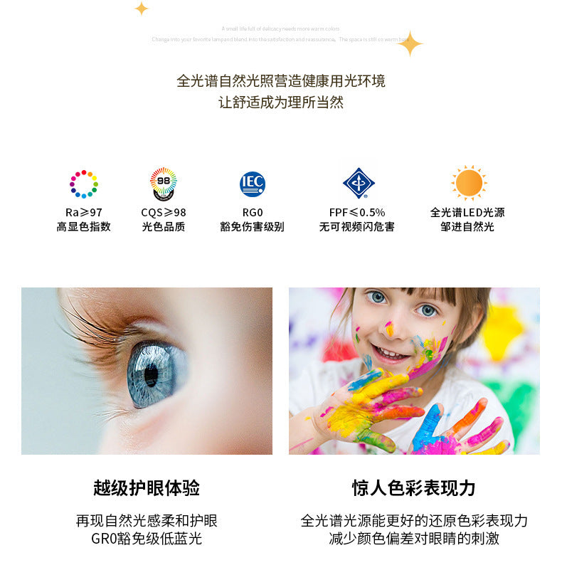 Full Spectrum Living Room Lamp Simple Modern Zhongshan Lighting Elegant Cream Style High-End Cloud Ceiling Lamp Set