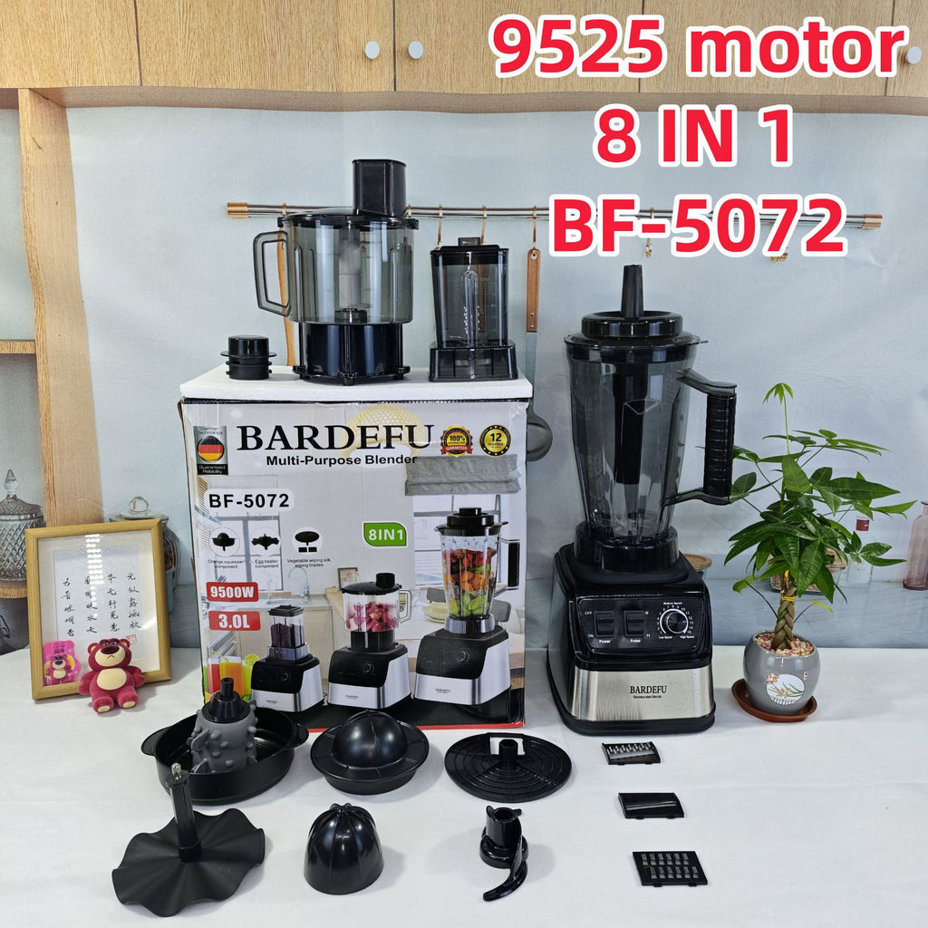 3L8in1blender  North America Europe Africa Stainless Steel Metal Blender Juicer Meat Grinder Multi-Functional