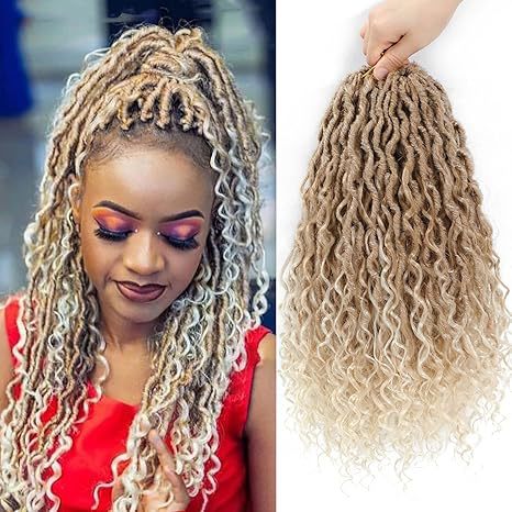 Cross-Border European and American New Hot-Selling Dreadlock Princess Wig Faux Goddess River Locs Dreadlock Wig