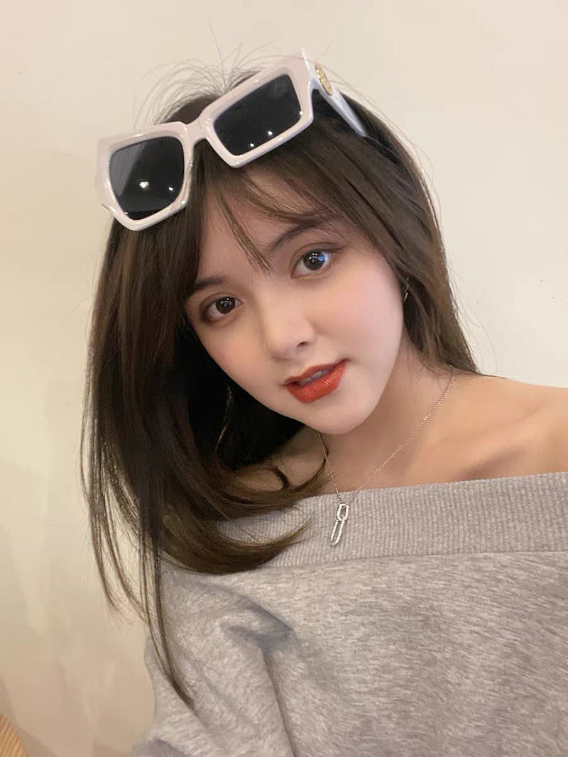 European and American Steampunk Sunglasses Unique Irregular Outdoor Sun Protection Sunglasses for Men High-end Glasses Wholesale