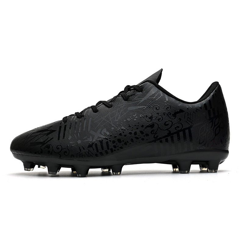 New Men's Football Shoes Low-Cut Long Spikes Broken Spikes Youth Student Professional Training Sports Shoes