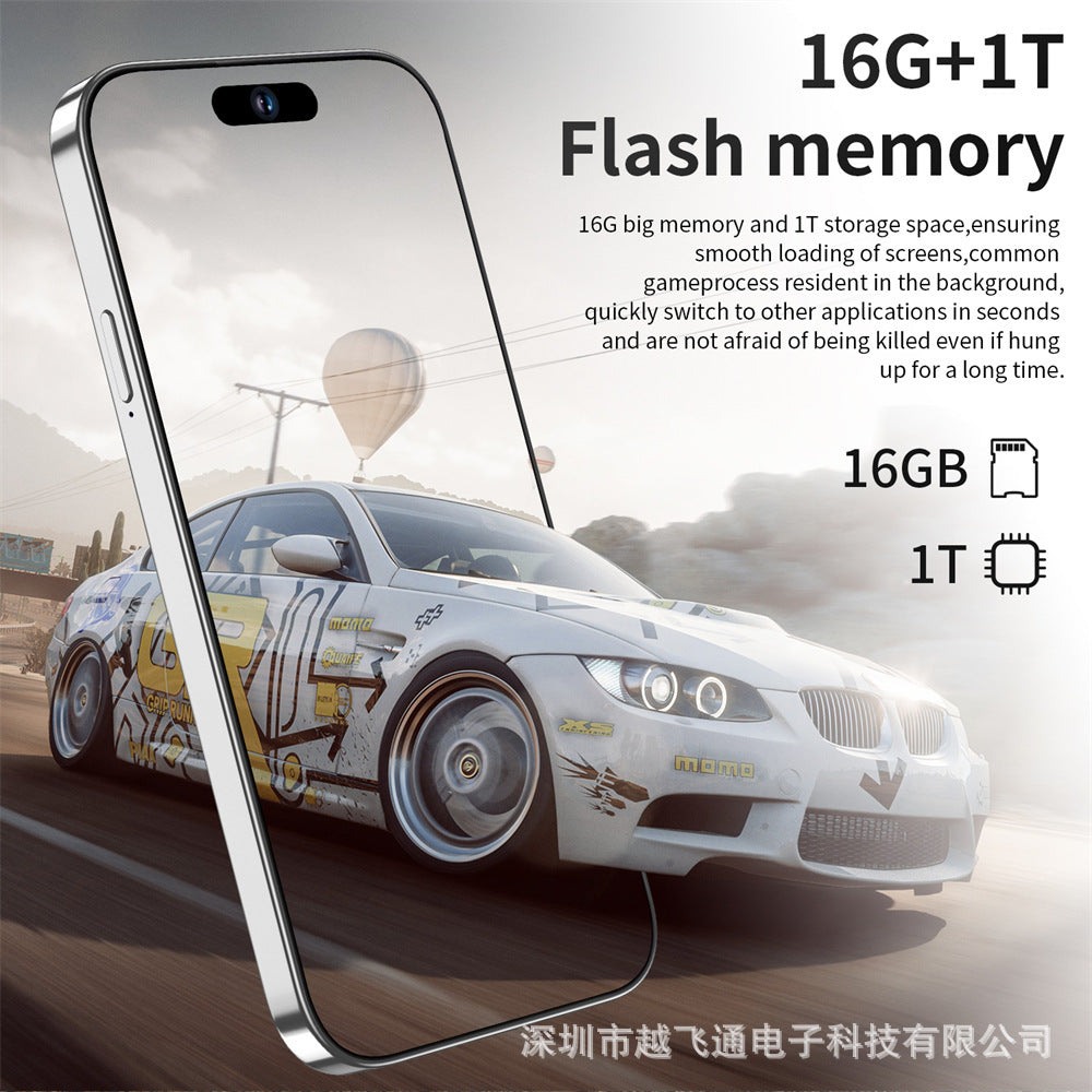 Popular i14 Pro Max16+1TB Large Screen Integrated Smartphone Factory Price(Popular)