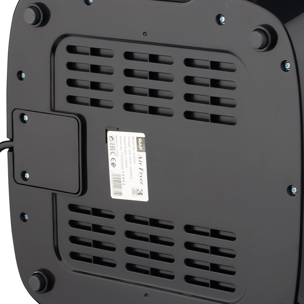 RAF European Standard Large Capacity Air Fryer8L Multifunctional Household Electric Deep Fryer with Visual Intelligent Touchscreen and Oil-Free