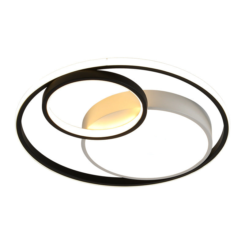 Simple Round Bedroom Light LED Ceiling Lamp Modern Home Warm Restaurant Nordic Creative Personality Room Lighting