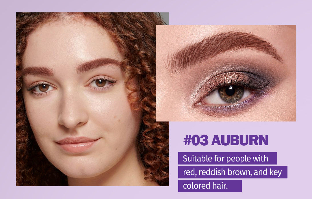 Hot-Selling Eyebrow Dye Cream Large Brush Head Eyebrow Hairline Multi-Use Smudge-Proof Makeup Press Wild Eyebrow Pencil