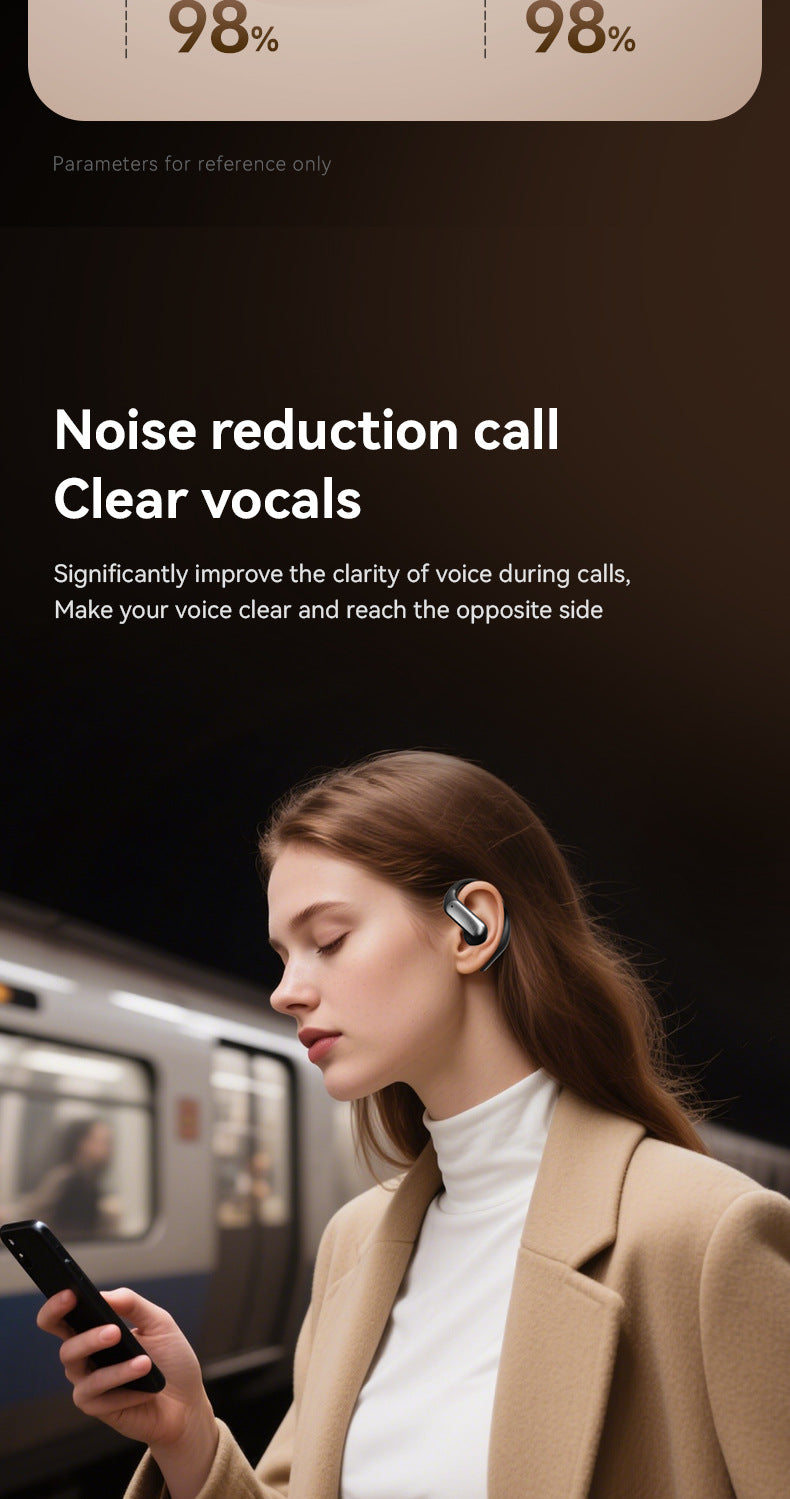 Popular M127AI Translation Long Battery Life Over-Ear Headphones Non-In-Ear Private Model Noise Cancelling Wireless Bluetooth Headphones