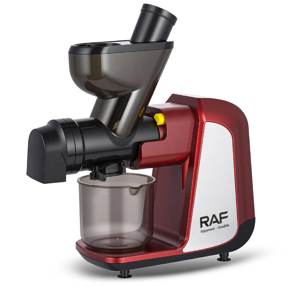 RAF European Standard Large Caliber Slow Juicer Household Fully Automatic Fruit and Vegetable Extractor Easy to Clean Multi-Functional