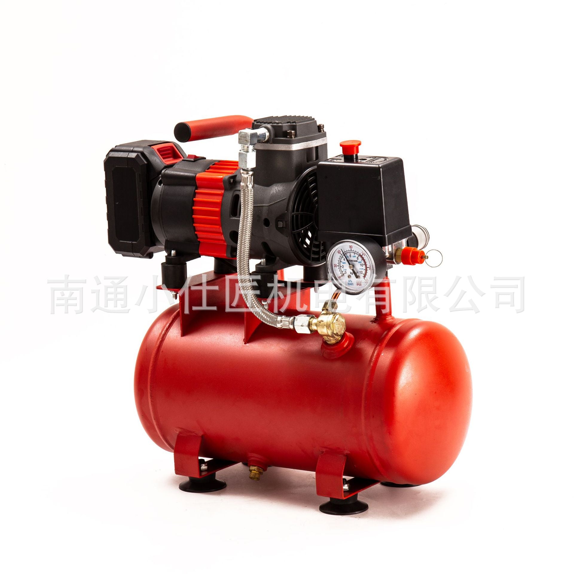 Lithium Battery Air Compressor Wireless Air Compressor Small Portable Inflator High Power Woodworking Air Pump High Pressure