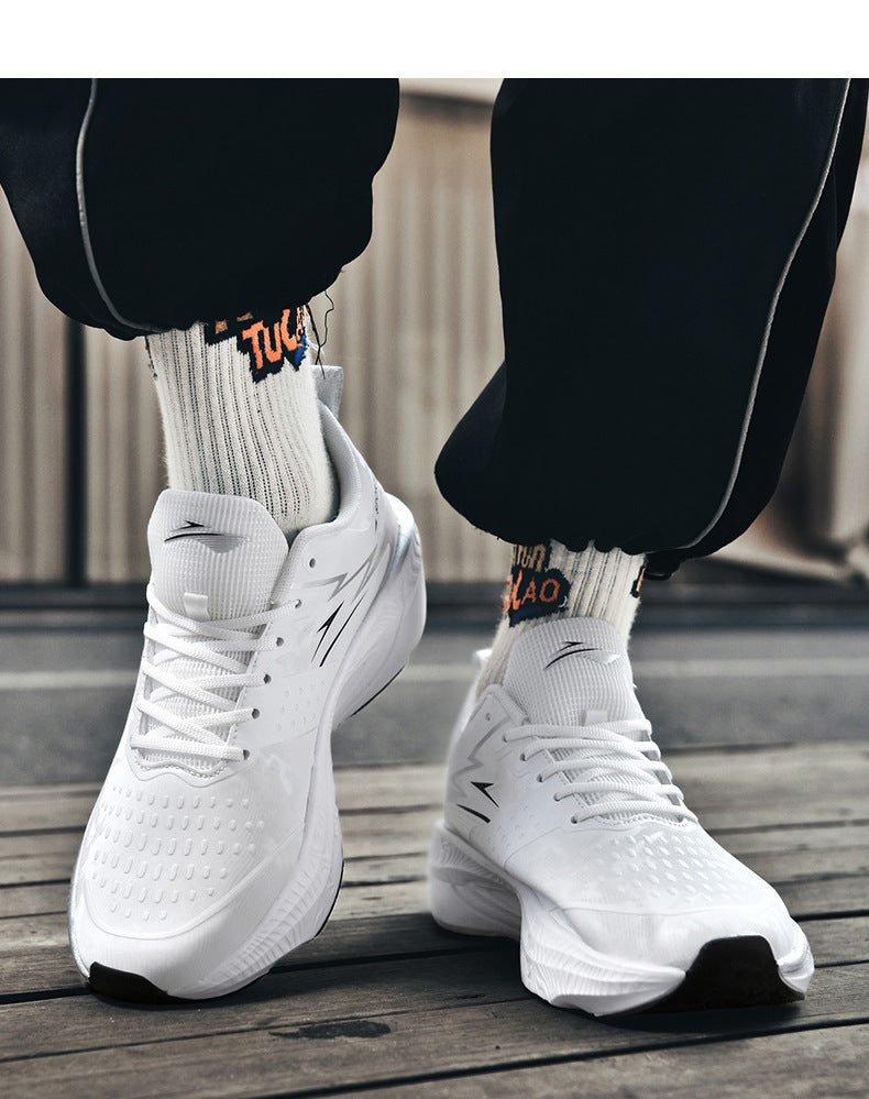 New Feiran Real Explosive Carbon Plate Ultra-light Rebound Couple Running Shoes Youth Non-slip Racing Training Sports Shoes