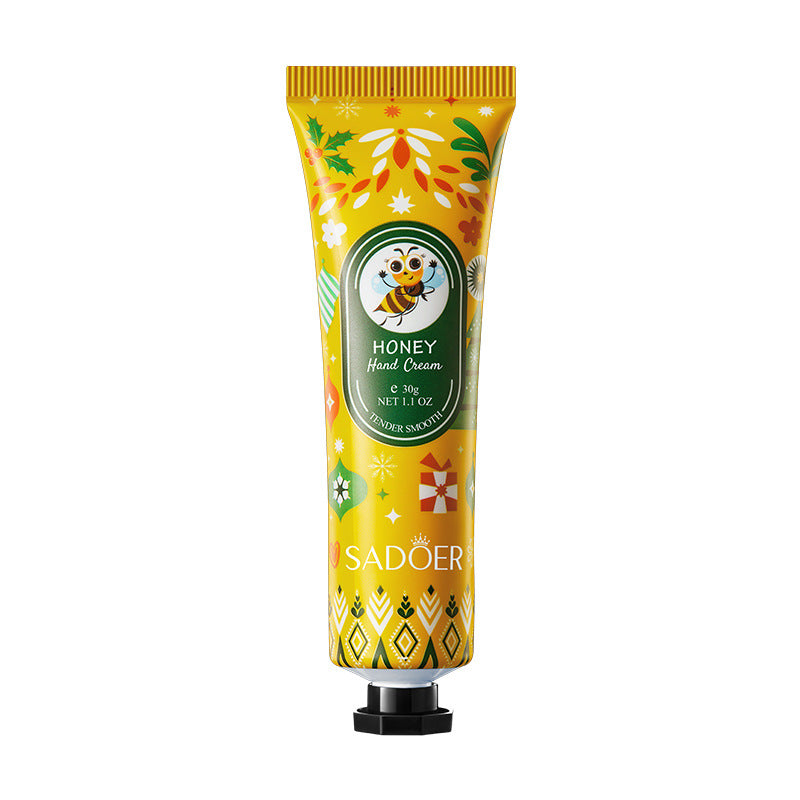 Honey Tender Hand Cream30g SADOER Skin Rejuvenation Hand Cream for Autumn and Winter Cross-Border Wholesale