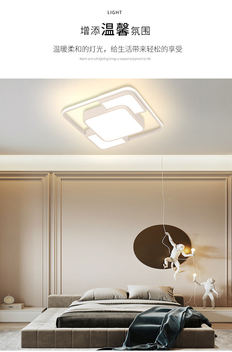 Living room lamp, simple modern style, suitable for home use led Ceiling Lamp Master Bedroom Zhongshan Lighting Factory Direct Sale Whole House Package