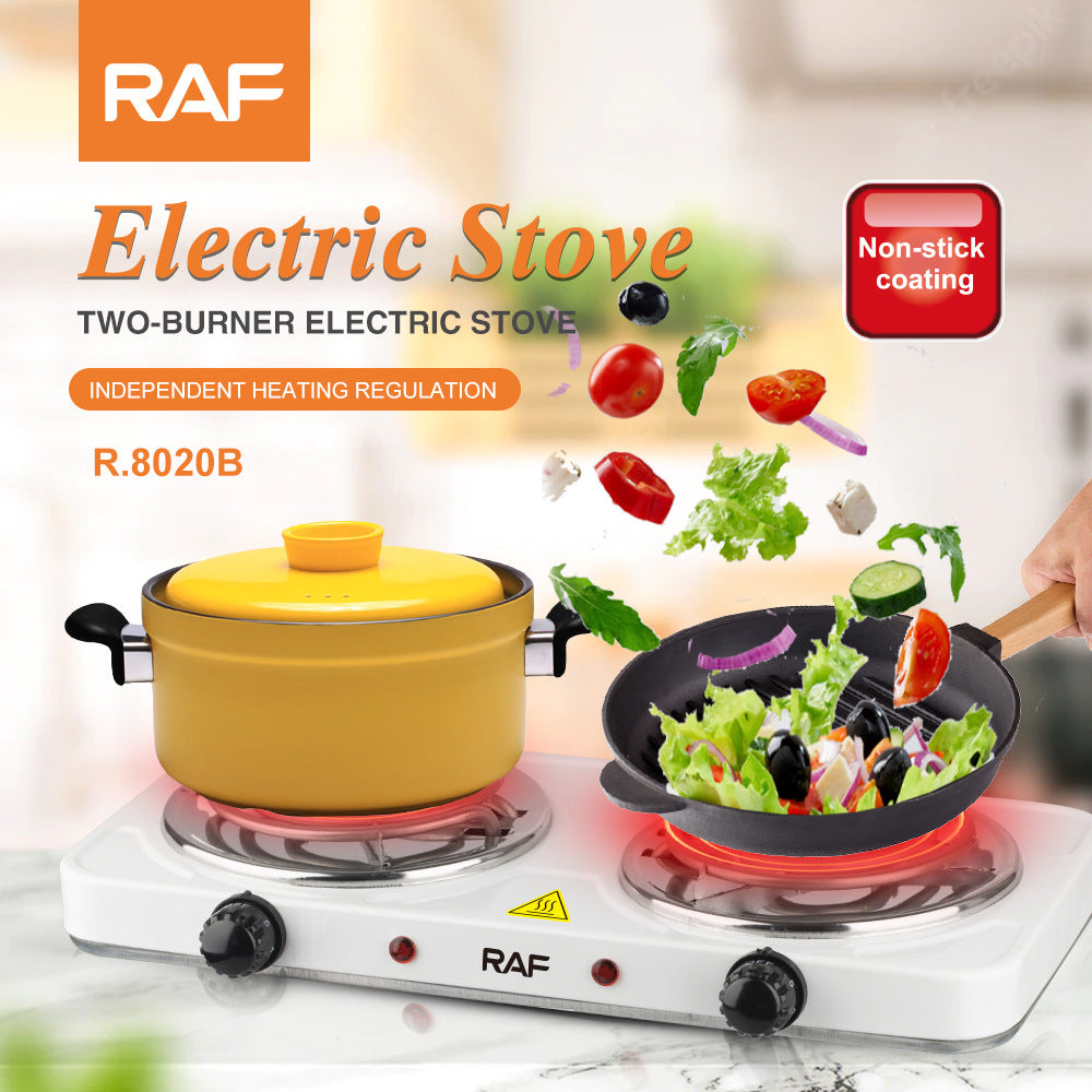 Double-Head Electric Ceramic Stove Small Household Appliance Multi-Functional Cooking Coffee Stove Household Small Electric Stove Wholesale