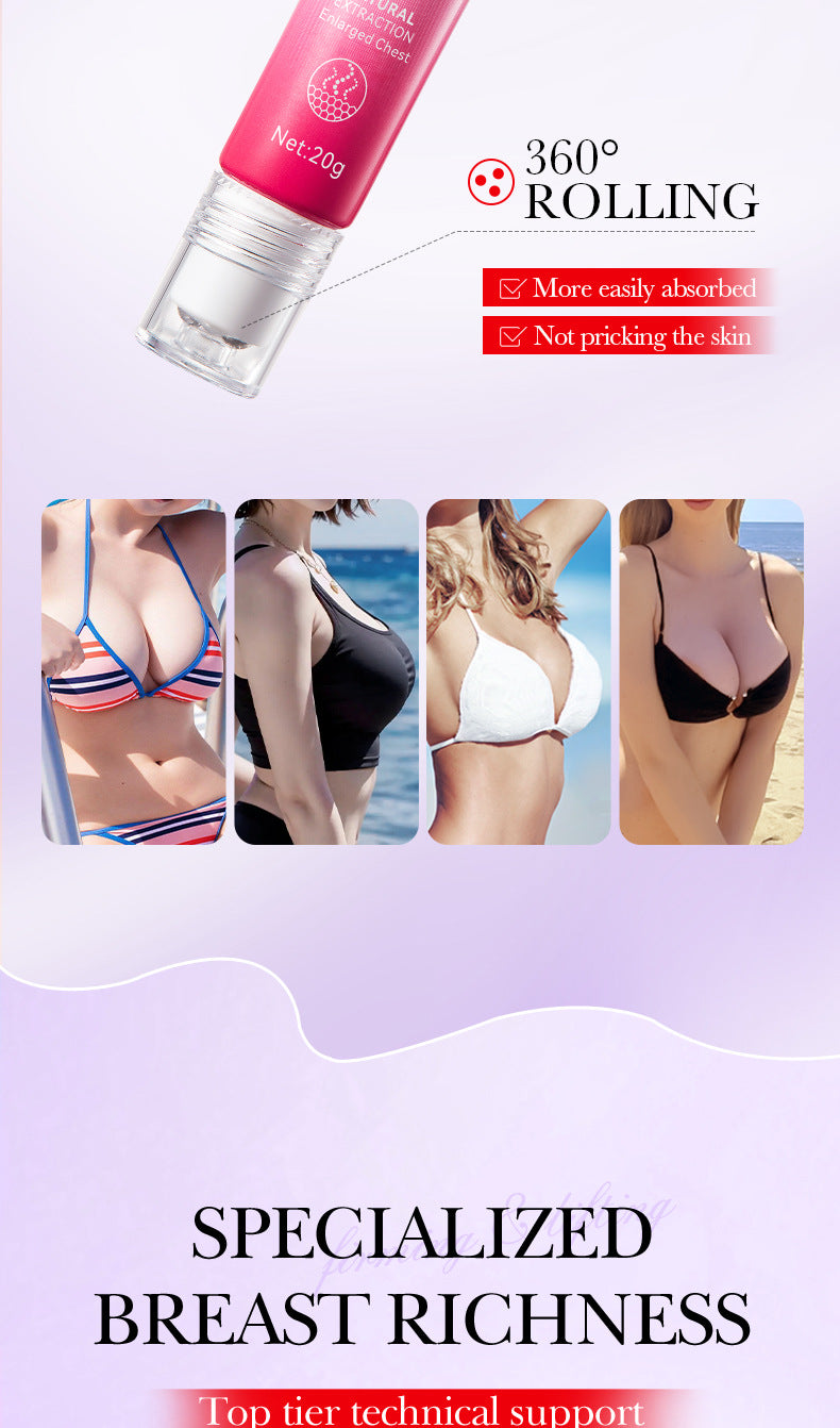 Full English Roll-on Cream20g SADOER Breast Firming and Plumping Massage Care Beauty Cream  Wholesale