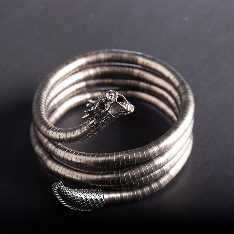 Men's New Necklace Women's Versatile High-end European and American Style Jewelry ins Minimalist Snake Bone Chain Snake Necklace