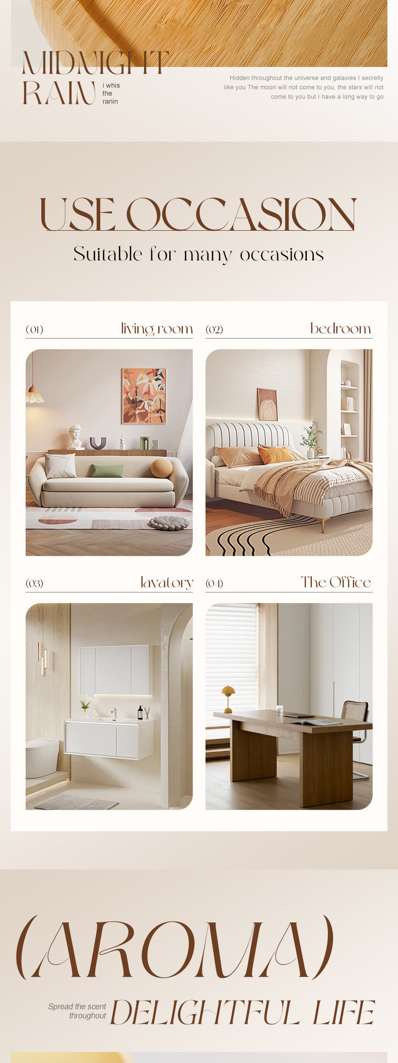 Aromatherapy Candle140g SADOER Celebration Holiday Party Birthday Candle Cross-Border Foreign Trade Wholesale