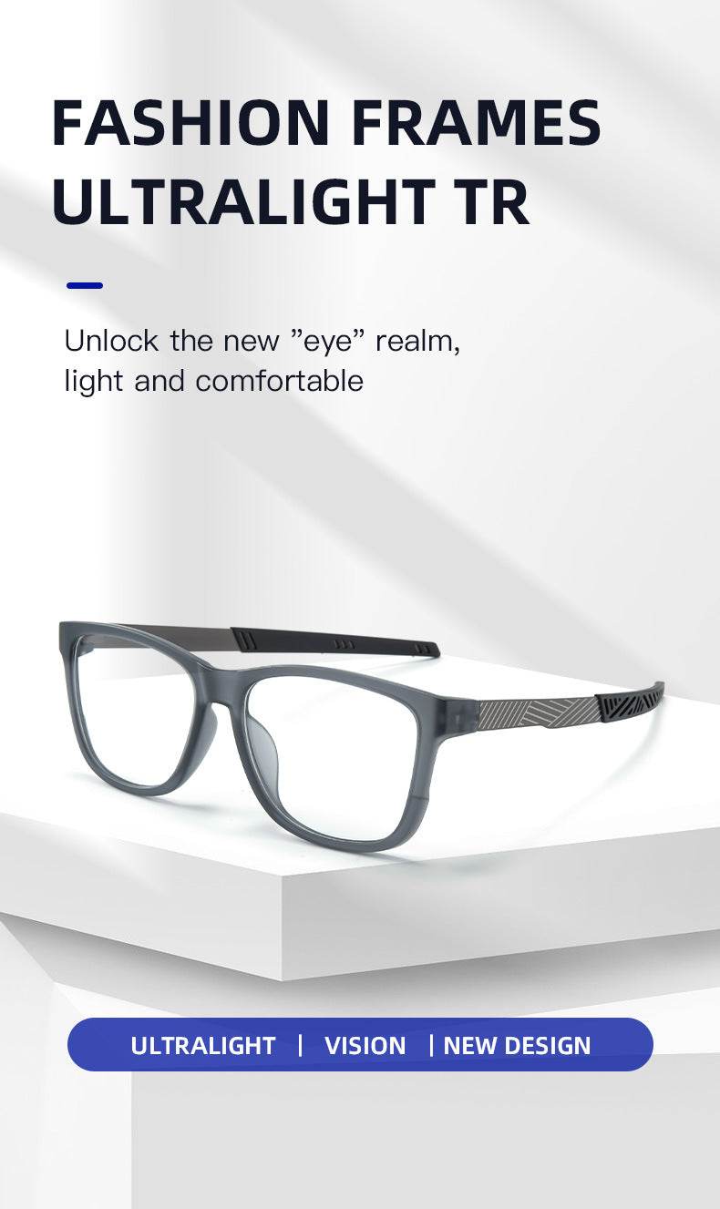 New Sports Glasses Frame TR Metal Frame Glasses Legs Frame Wholesale Export In Stock Cycling Glasses