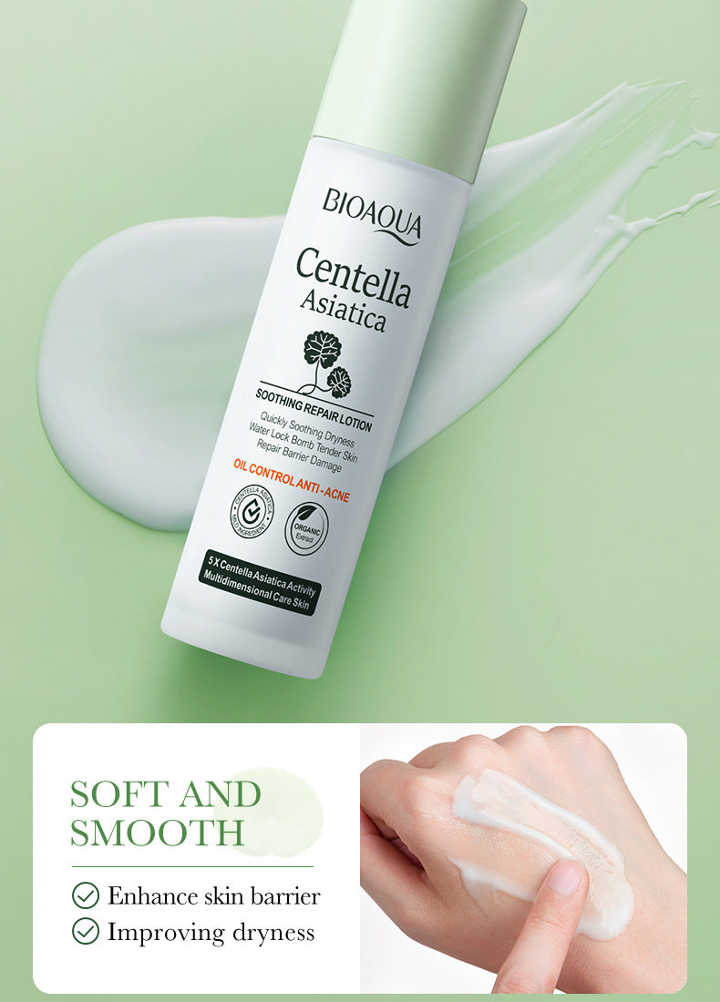 BIOAOUA Centella asiatica soothing and repairing six-piece set Moisturizing skin care product set  wholesale