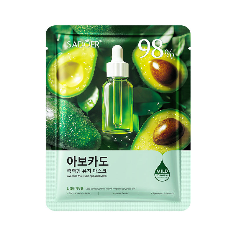 Full English Rose Essential Oil Rejuvenating Mask SADOER Moisturizing, rejuvenating, and brightening face mask  wholesale