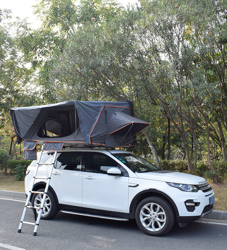 Dropshipping Car Roof Tent Outdoor folding portable rainproof aluminum alloy SUV Car Top Tent Hard Shell
