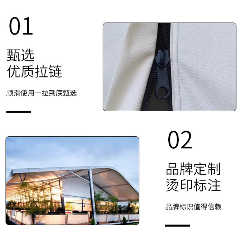 Aluminum Alloy Tent Factory Large Arc Top Tent Outdoor Event Car Exhibition Tent Arc Dome Storage Shed