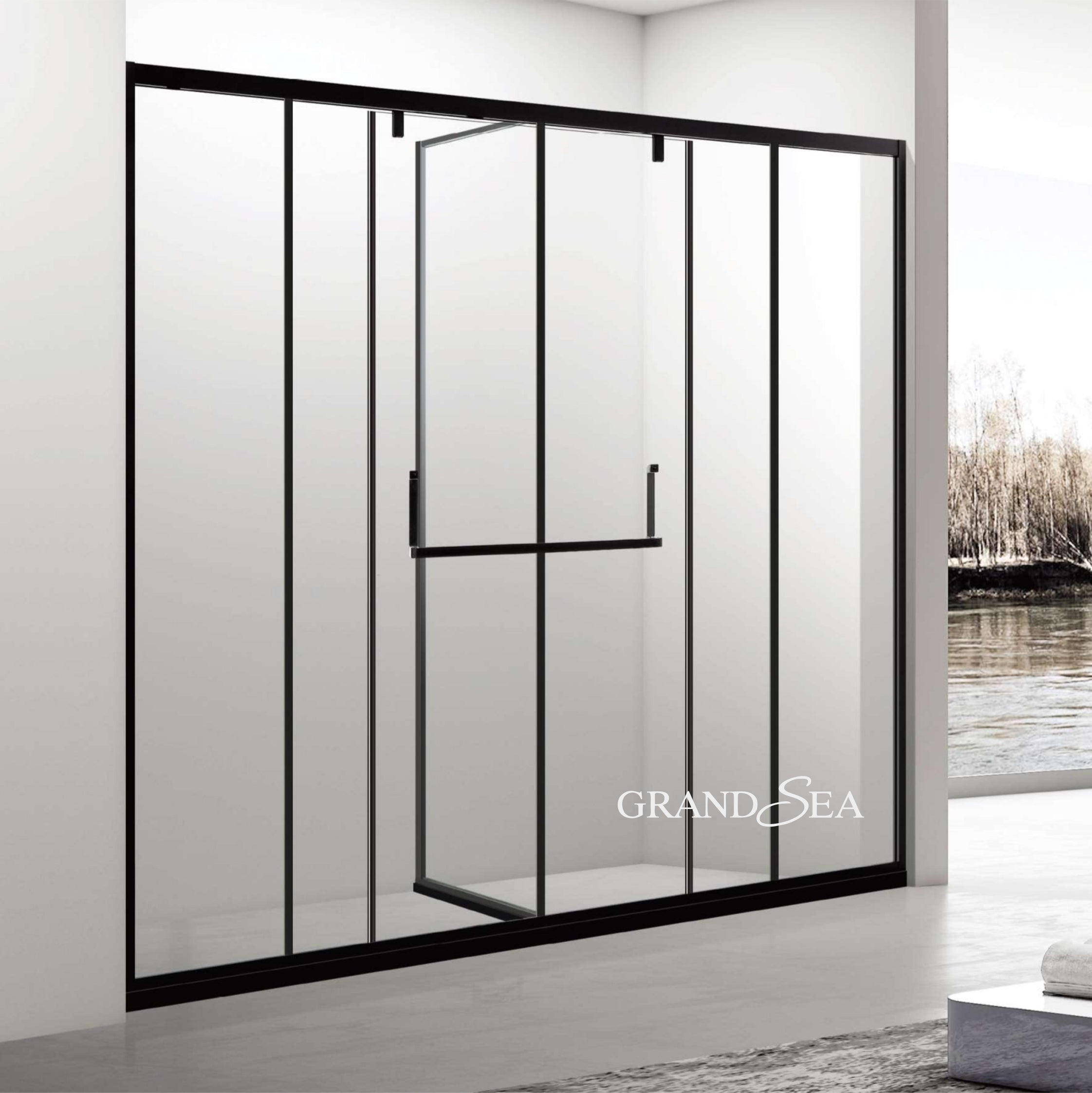 Luxury Style Folding Accordion Tub and Shower Doors From Foshan Factory