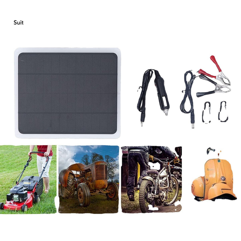 20W Monocrystalline Charging Car Flexible Solar Panel Yacht Charger Outdoor Charger