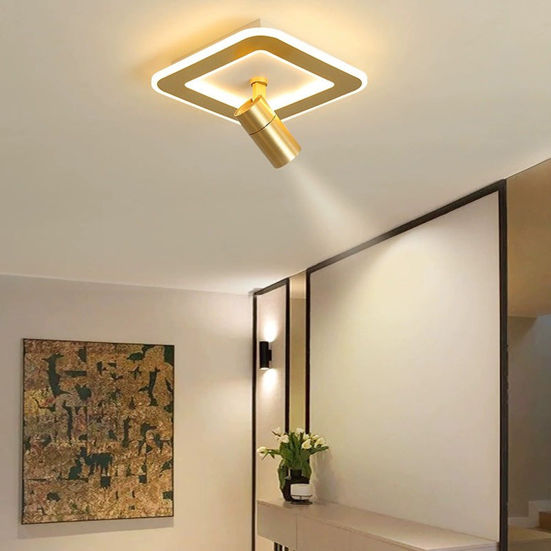 Aisle Light Corridor Light Luxury Balcony led Lamp Creative Background Wall Spotlight Simple Modern Cloakroom Ceiling Lamp