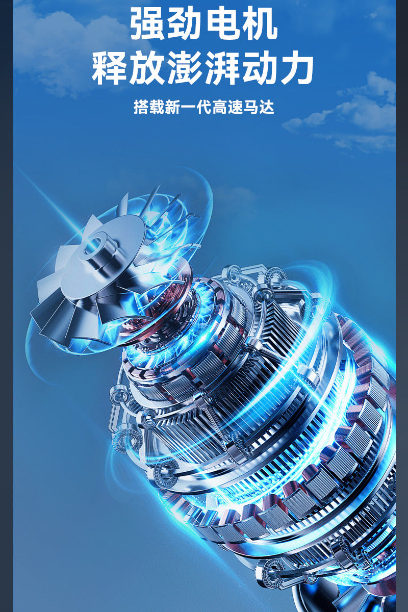 Car Wireless Charging Vacuum Cleaner High Power Dust Blower Handheld Small Car Household Strong Suction Vacuum Cleaner