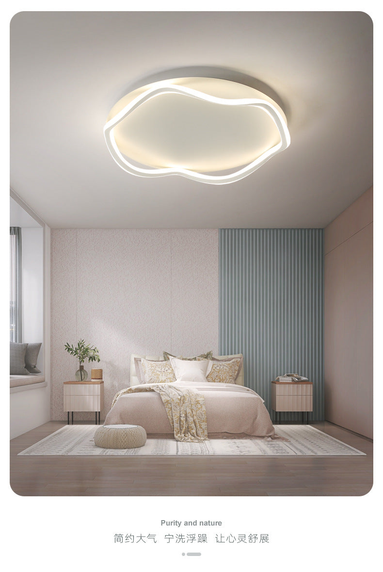Simple Modern Bedroom Light LED Warm and Romantic Room Lamp Study Lighting New Creative Nordic Ceiling Light Fixture