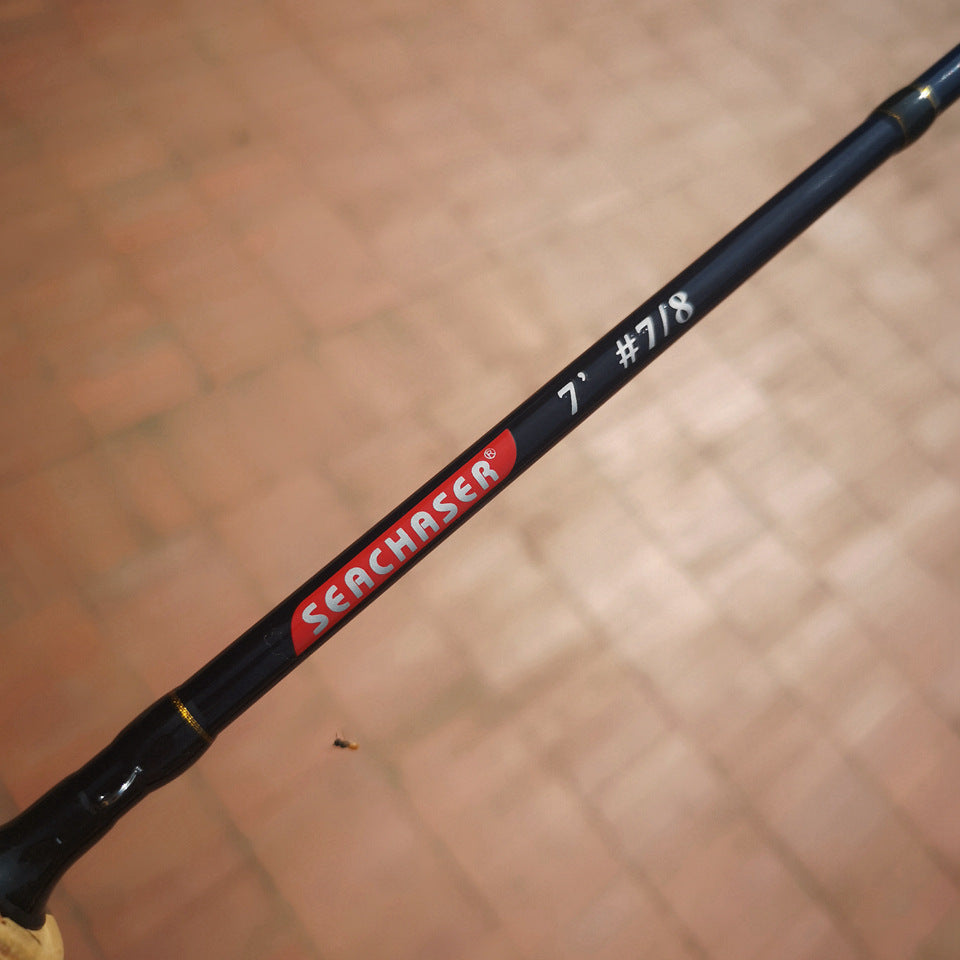 7/8#Carbon Fly Rod4Portable Fly Fishing Rod M Fast Adjustable European and American Style Popular Fishing Rod for Stream Lure Fishing